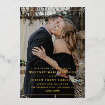 Elegant klassisk foto bröllop guld