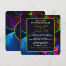 Elegant Klassisk Modern Blommig Mönster #902 Bröll