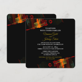 Elegant Klassisk Modern Trendig Mönster #903 Bröll Inbjudningar