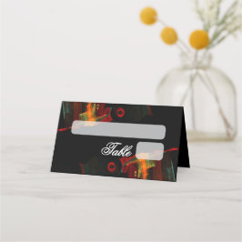 Elegant Klassisk Modern Trendig Mönster #903 Bröll Placeringskort