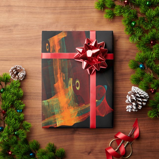 Elegant Klassisk Modern Trendig Mönster #903 Bröll Presentpapper (Julgåva)