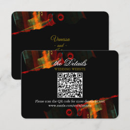 Elegant Klassisk Modern Trendig Mönster #903 Bröll Tilläggskort