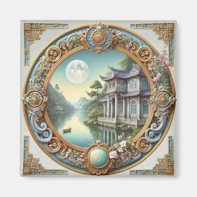 Elegant Klassiskt estetiskt - tidslös skönhet i A Magnet (Framsidan)