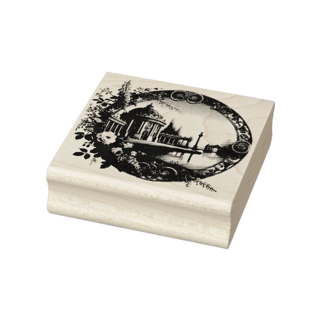 Elegant Klassiskt estetiskt - tidslös skönhet i A Stämpel (Stämpel)