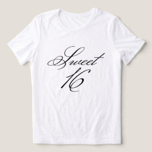 Elegant Klassiskt kalligrafi, sötat 16 T Shirt
