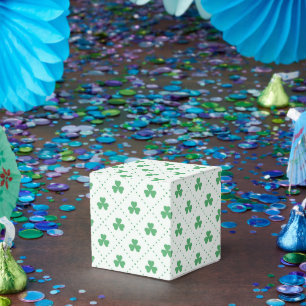 Elegant Klöver Mönster Klassisk 2x2x2 Presentaskar