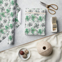 Elegant Klöver Tur St. Patrick's Day Presentpapper