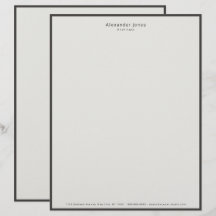 Elegant kolgräns minimalistisk professionell