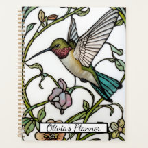 Elegant kolibrikonst botanisk boho chic