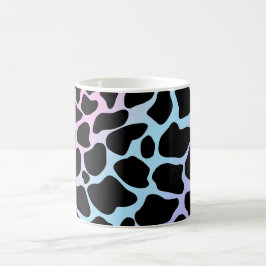 Elegant komjölksutskrifter mångfärgad klassisk mug kaffemugg
