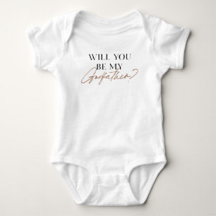 Elegant Kommer du att bli min gudfar?   FRIERI BAB T Shirt