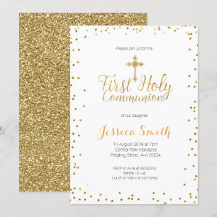 Elegant Kommunicering för första Heligan Inbjudningar