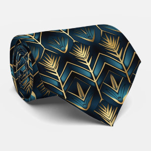 Elegant konst deco mönster tiad slips