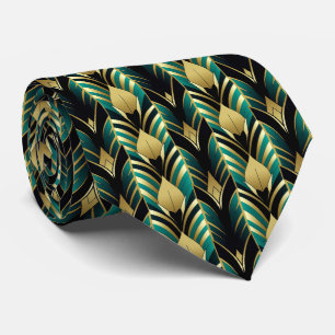 Elegant konst deco mönster tiad slips