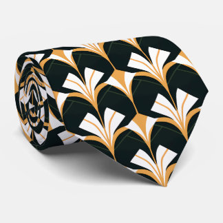 Elegant konst deco mönster tiad slips