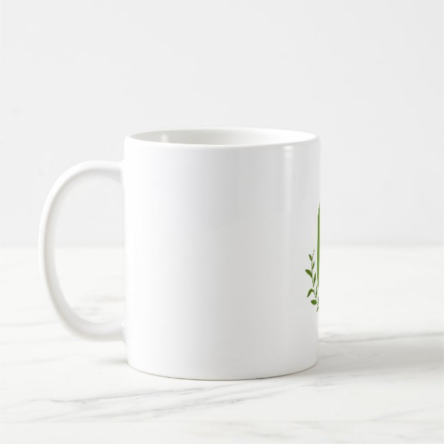 Elegant kopp för matcha-dryck (Vänster)