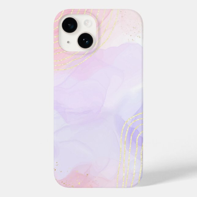 Elegant koppar | Girly Ro Guld Marble (Baksida)