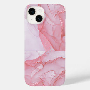 Elegant koppar Girly Ro Guld Marble