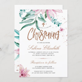 Elegant kor, blommigt för vattenfärgning inbjudningar