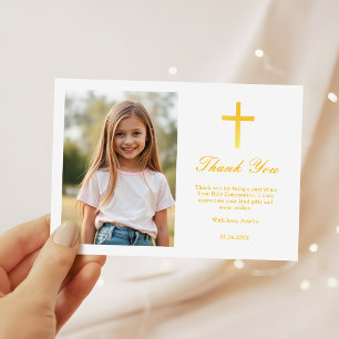 Elegant Kor Girls First Communion Tack Kort