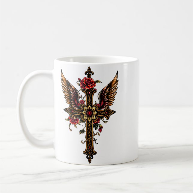 Elegant kor kaffemugg (Vänster)