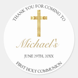 Elegant Kor Kommunice Tack, första Heligan Runt Klistermärke