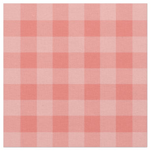 Elegant korallrutig randigt mönster tyg