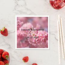 Elegant körsbärsblomning blomfotografering Bröllop