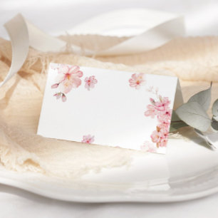 Elegant körsbärskort blommar bröllop kort