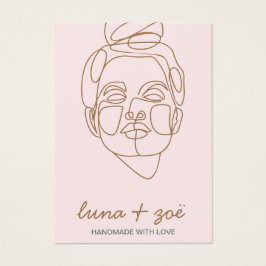 Elegant Kort för  Rosa Kort för  Visning