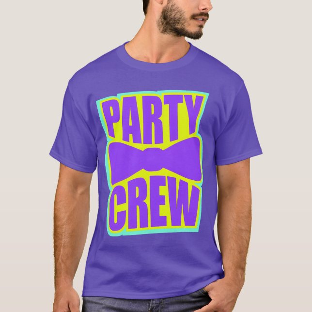 Elegant kostym Bowie Sällskaps Bröllopsfest Crewea T Shirt (Framsida)