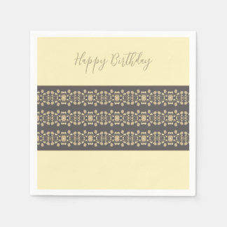 Elegant, kräm och smak pappersservett