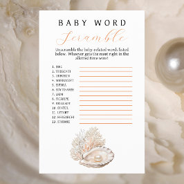 Elegant Kustpearl Baby Ord-skandalen Flygblad