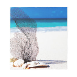 Elegant Kuststranden Snäcka Beach Anteckningsblock