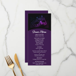 Elegant kväll Bröllop Menu Meny
