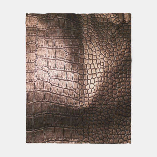 Elegant kväll, läder struktur. fleecefilt (Framsidan)