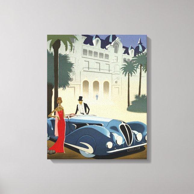 Elegant kvällstid canvastryck (Framsida)