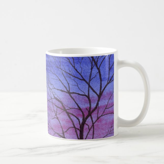 Elegant kvällstid kaffemugg (Höger)