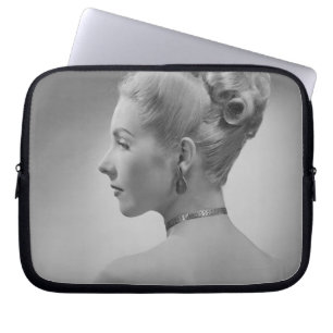 Elegant kvinna laptop sleeve