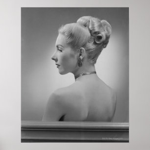 Elegant kvinna poster