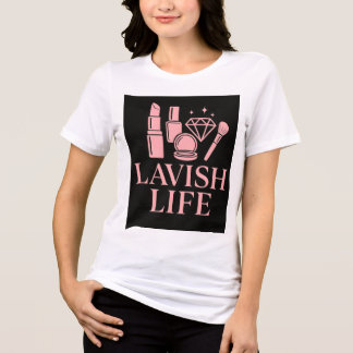Elegant kvinnlig lyx-T-shirt T Shirt