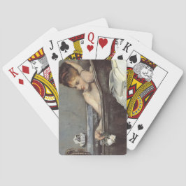 Elegant Kvinnor i Bath (av Alfred Stevens) Casinokort