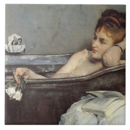 Elegant Kvinnor i Bath (av Alfred Stevens) Kakelplatta