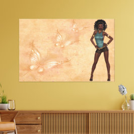 Elegant Kvinnor Kanvastryck Bild 7