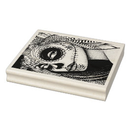 Elegant La Catrina Frimärke Stämpel