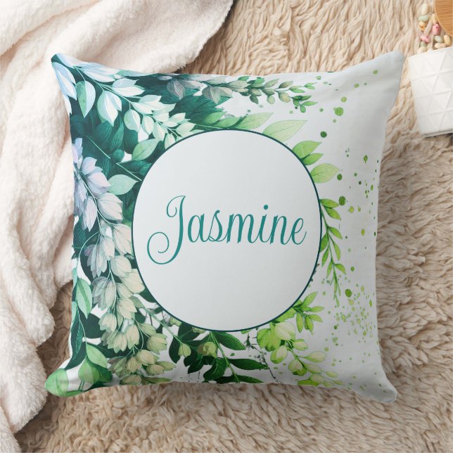 Elegant Laburnum Cascade Kudde (Filt)