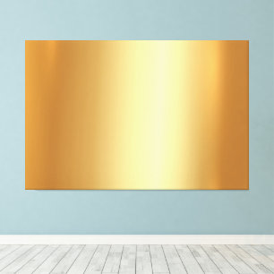 Elegant Ladda Upp Ditt Foto på Guld Bakgrund XXL Canvastryck