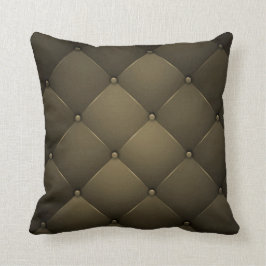 Elegant Läder Kudde