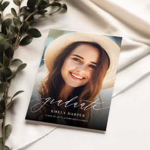 Elegant - lägg över två fotoinbjudningar till Stud