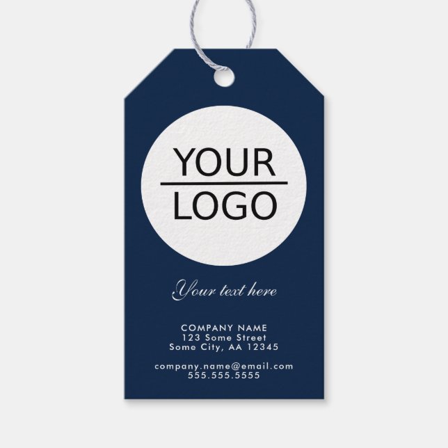 Elegant Lägg till Anpassningsbar för textbefordrin Presentetikett (Framsidan)